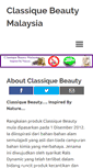Mobile Screenshot of beclassique.com